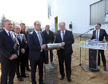 Grundsteinlegung_Eweiterungsbau_Laempe_M&ouml;ssner_Sinto