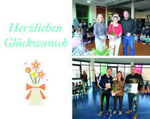 Jubil�en Annika Hahn und Gudrun Herrmann