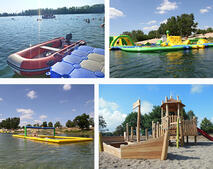 Jersleber See Bilderkollage