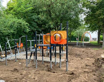 Spielplatzumbau Kastanienhof