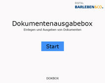 Grafik Dokumentenausgabebox