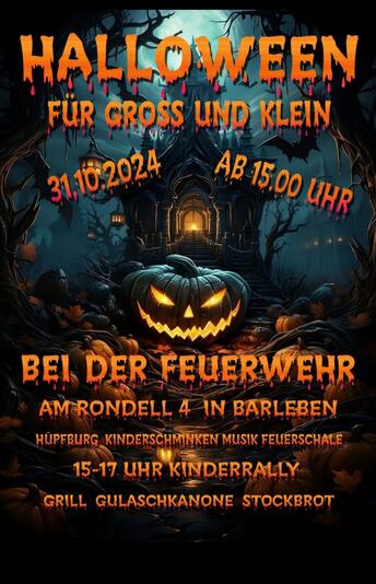 Interner Link: Zur Veranstaltung Halloween bei der Feuerwehr 