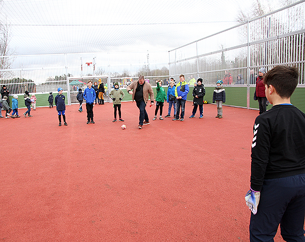 Eröffnung Soccer-Court Meitzendorf Spielfeld