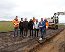 Spatenstich Bushaltestellen Meitzendorf