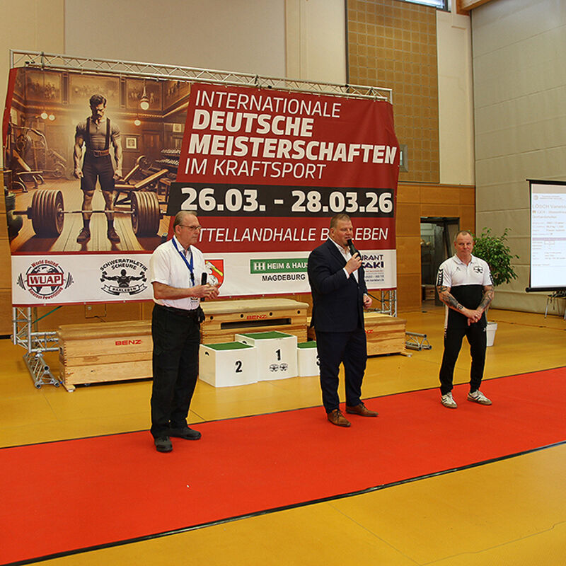 Er�ffnung Dt. Meisterschaft Kraftsport