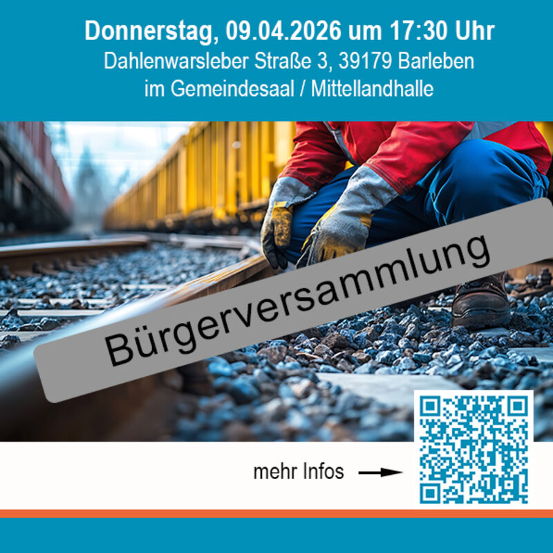 Kachel Topmeldung B�rgerversammlung DB