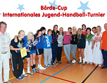 Zwei Gastgebersiege beim 5. Handball-B&ouml;rdecup
