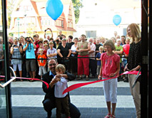 festliche Einweihung des neuen Ecole-Gymnasiums in Barleben